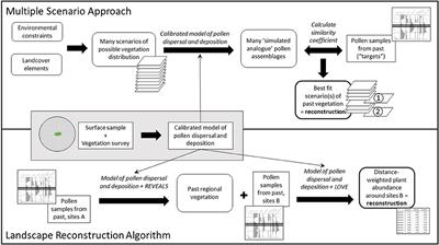 Maps From Mud—Using the Multiple Scenario Approach to Reconstruct Land Cover Dynamics From Pollen Records: A Case Study of Two Neolithic Landscapes